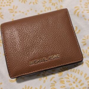 Michael Kors Brown Leather Wallet